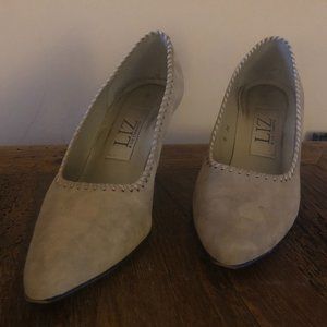 Suede Heels by Liz Claiborne. My Favorite Heel